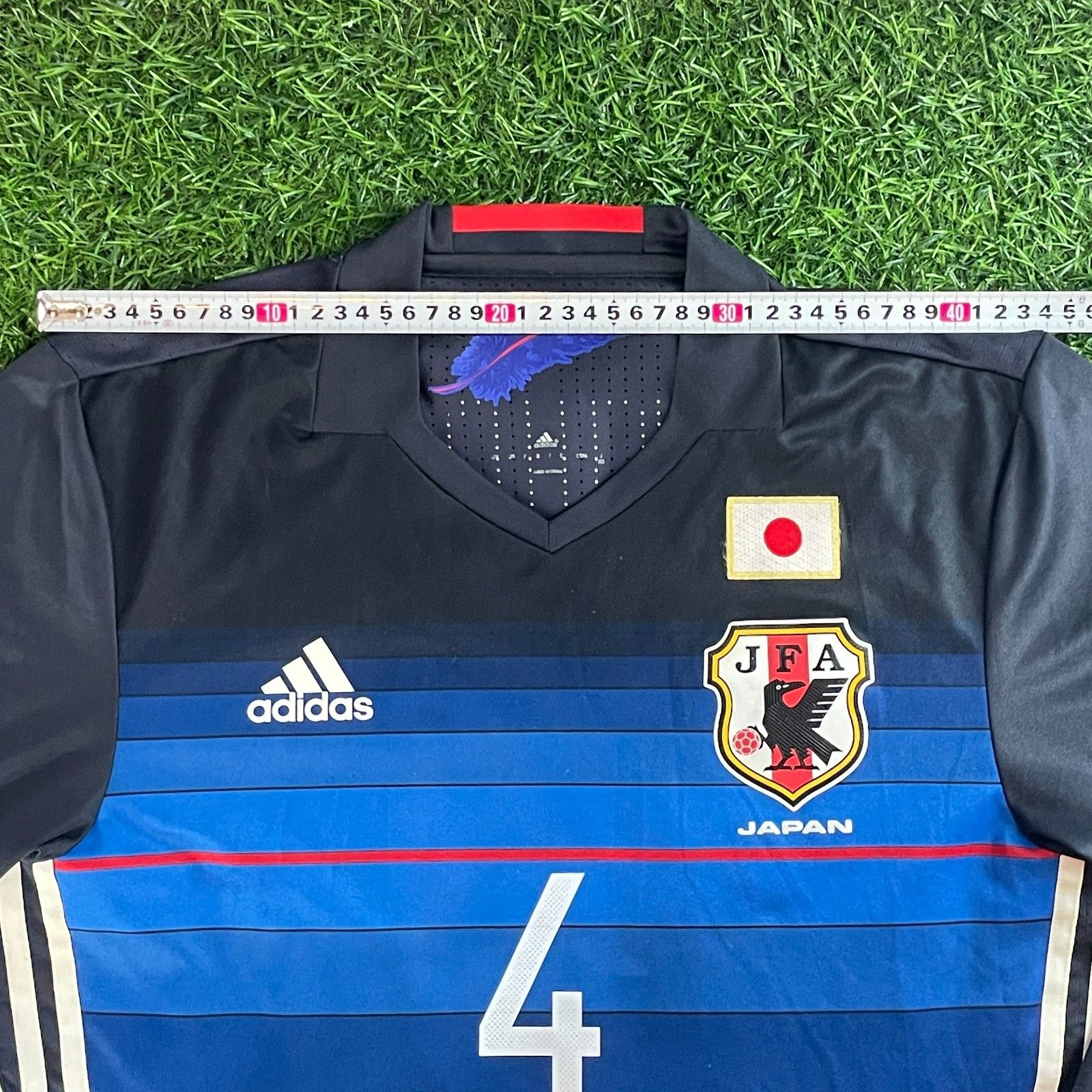 【正規品】日本代表 2015 (H) / 本田圭佑 #4 オーセンティック 正規品 】本田 圭佑 日本代表 長袖 2015 - 2016 公式 オーセンティック