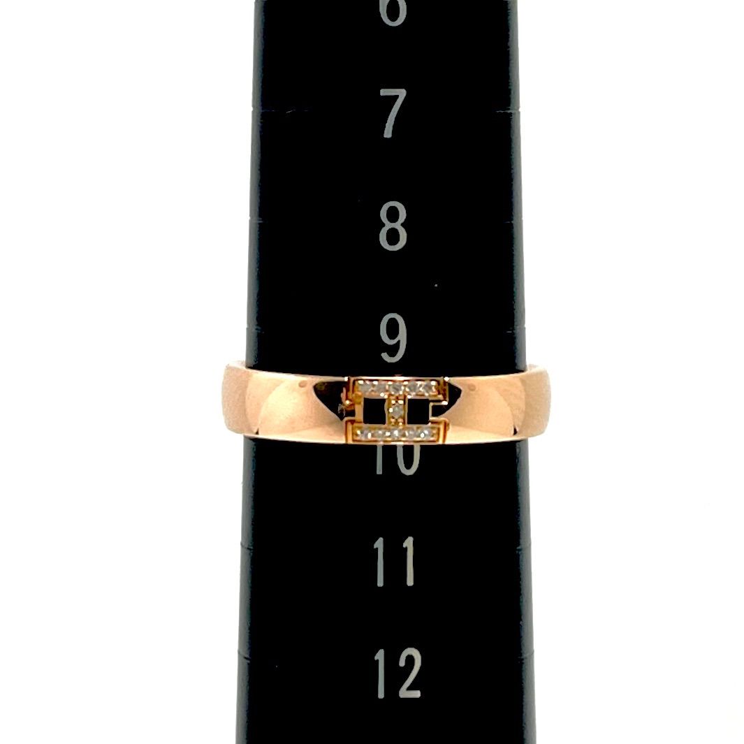 HERMES / エルメス エヴァー・ヘラクレス ダイヤリング 750PG #50 HERMES / エルメス エヴァー・ヘラクレス ダイヤリング 750PG #50