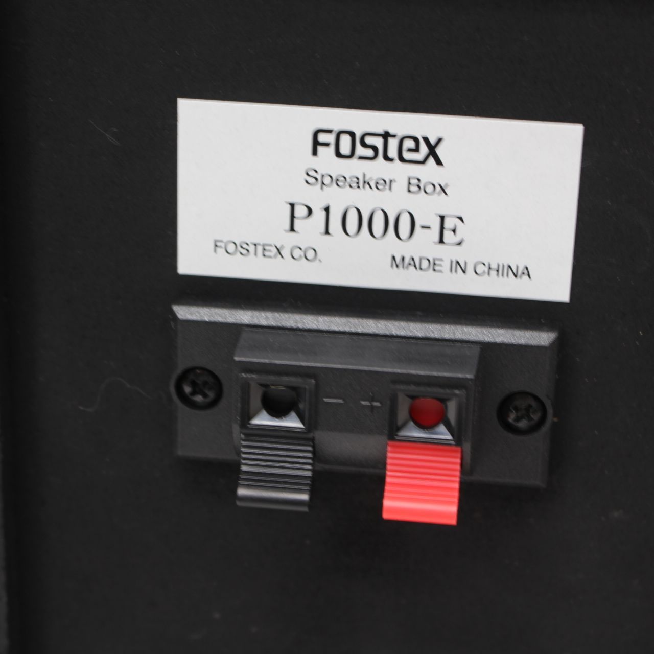 043)【未使用】Fostex P1000-E スピーカー2 台 (ボックスのみ) - メルカリ