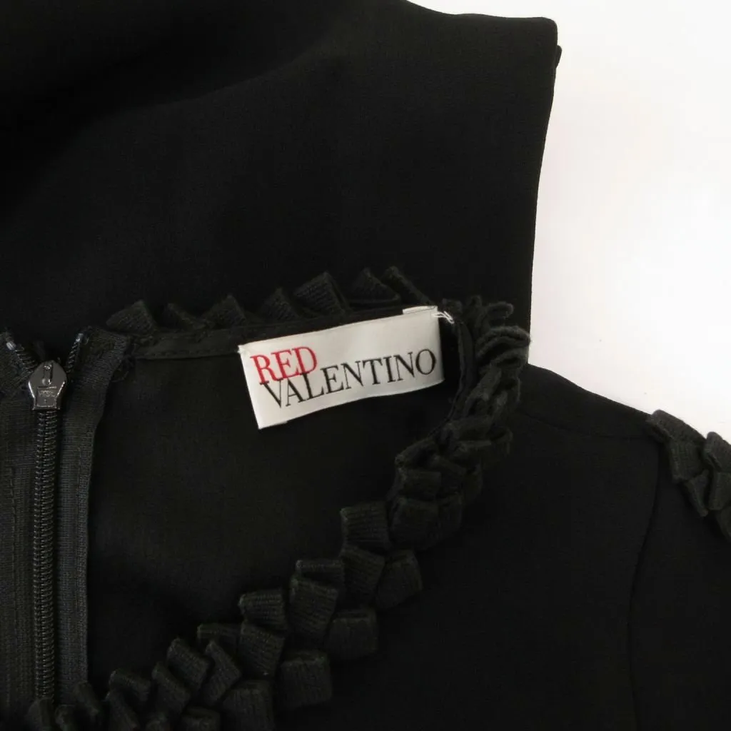 レッド ヴァレンティノ RED VALENTINO 美品 半袖ワンピース ひざ丈