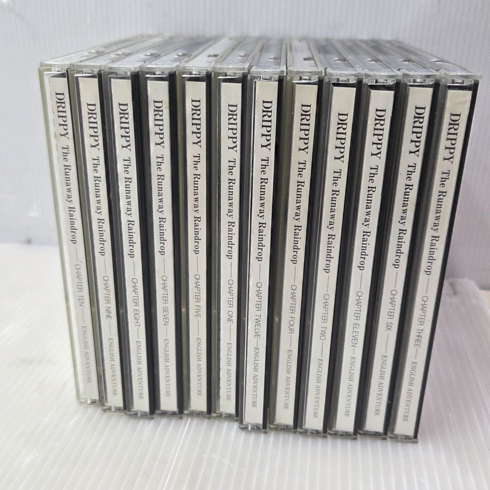 89 S073934 イングリッシュアドベンチャー 家出のドリッピー CD 全12枚