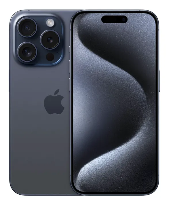 即日発送！】【バッテリー100%】 iPhone15Pro ブルーチタニウム 128GB