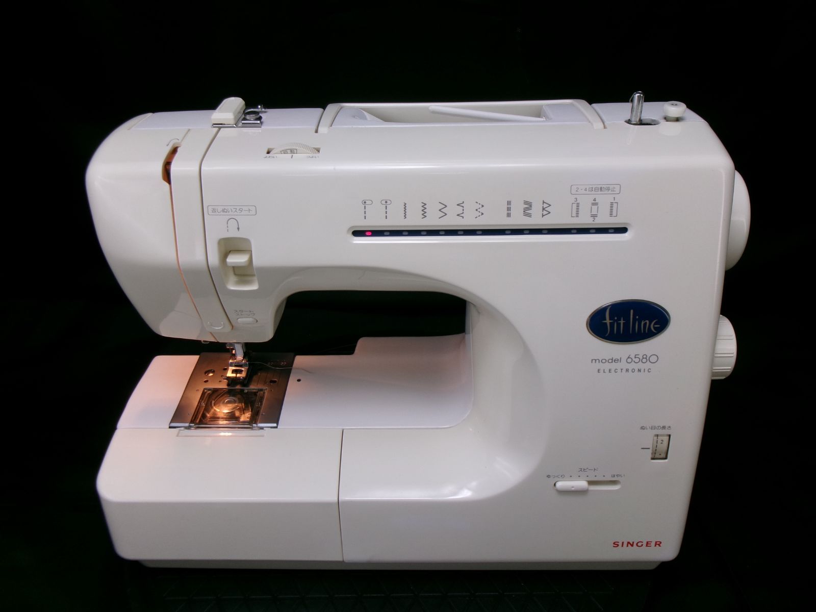 自動糸調子☆シンガーミシン フィットライン6580 ☆美品☆ - メルカリ