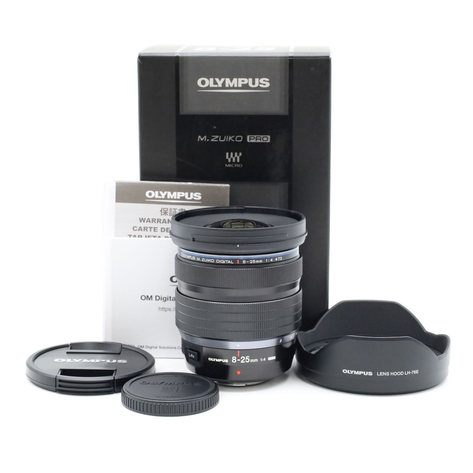 ☆極上品☆OLYMPUS M.ZUIKO DIGITAL ED 8-25mm F4.0 PRO 動作確認済み