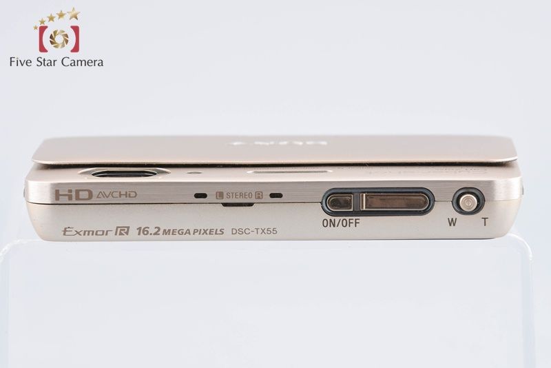 中古】SONY ソニー Cyber-Shot DSC-TX55 ゴールド デジタルスチル