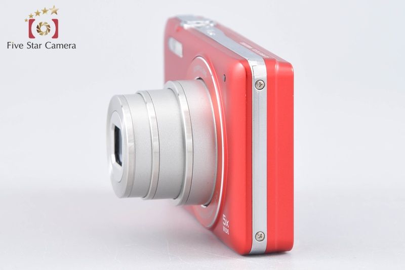 中古】OLYMPUS オリンパス VG-120 レッド コンパクトデジタルカメラ