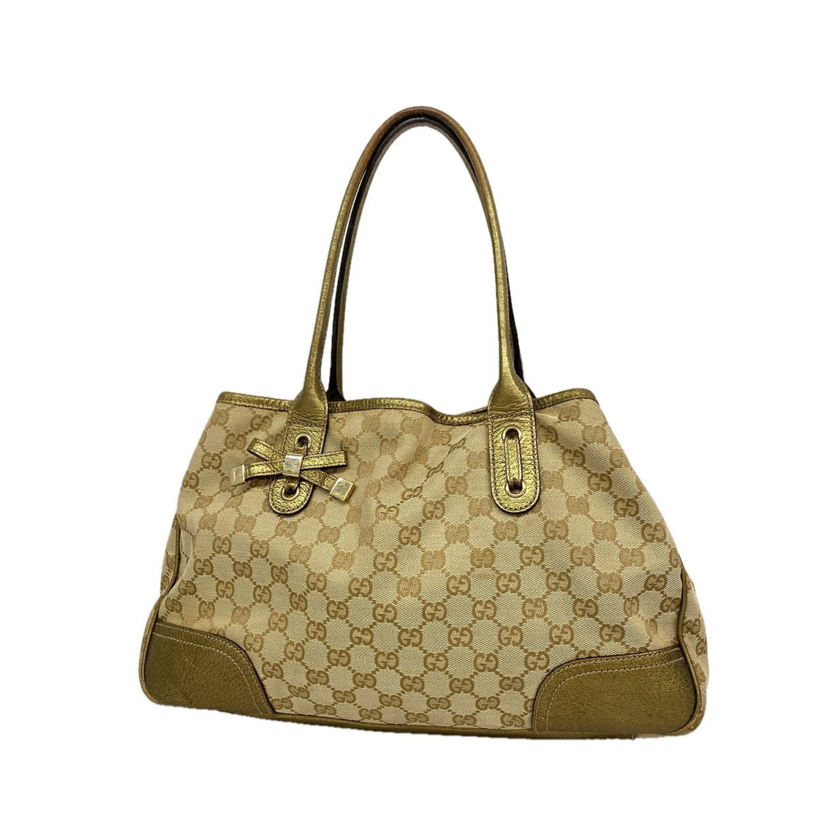 グッチ(Gucci) グッチ バッグ・トートバッグ GGキャンバス プリンシー 163805 キャンバス ベージュ レディース 29,576円