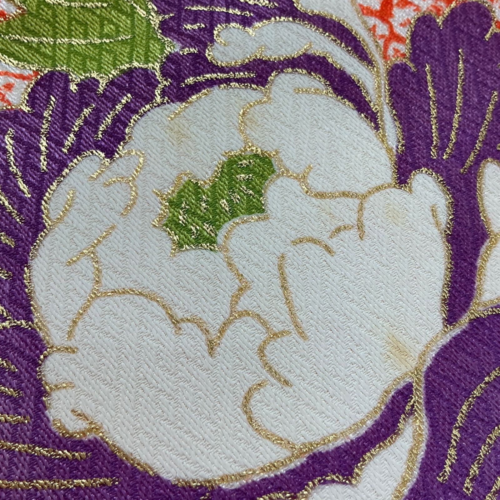 kimono+one◇3歳くらい用◇子供着物◇正絹◇七五三◇袷◇重ね衿◇金駒