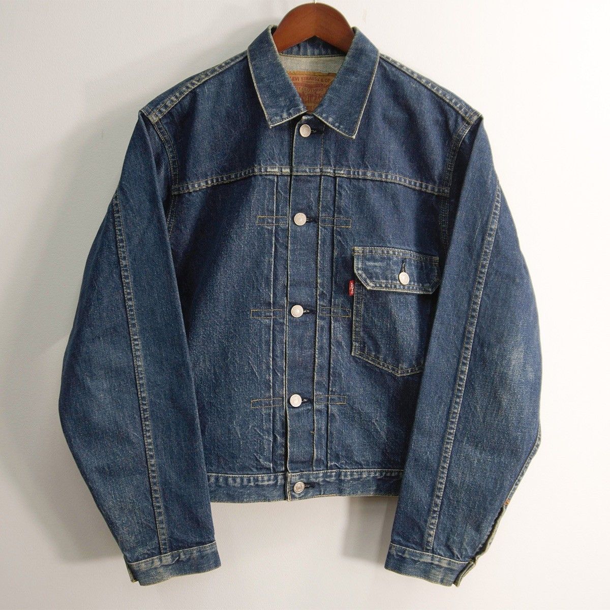 雰囲気抜群】 LEVI'S 【 70502XX ビッグE デニムジャケット 】40