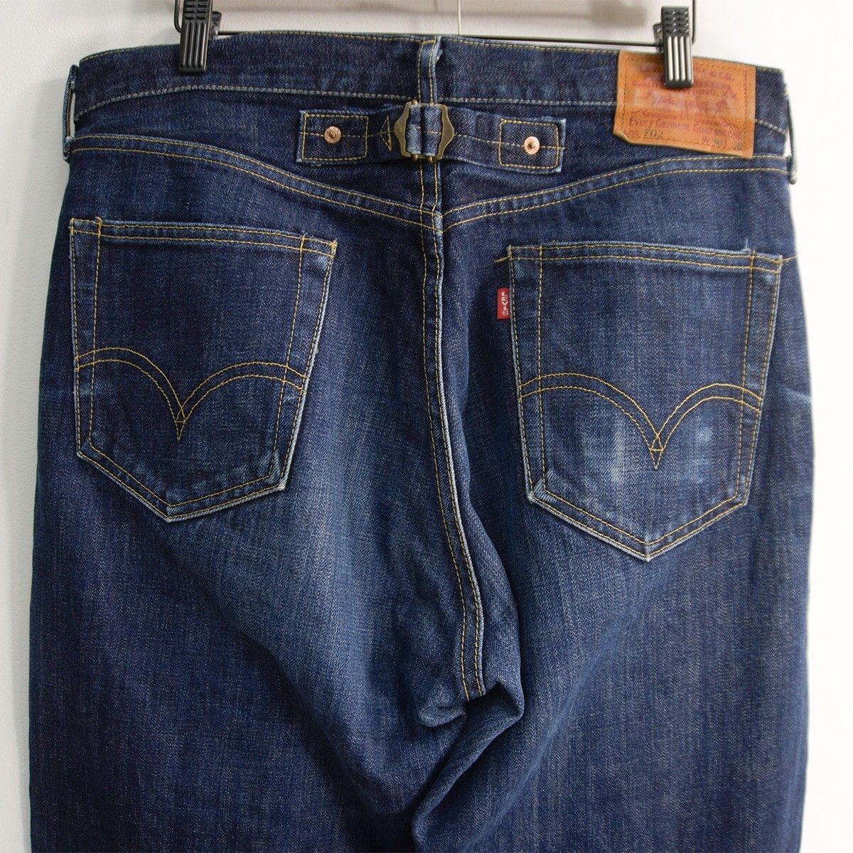 雰囲気抜群】 LEVI'S 【 702XX ビッグE デニムパンツ 】36×36 旧日本製