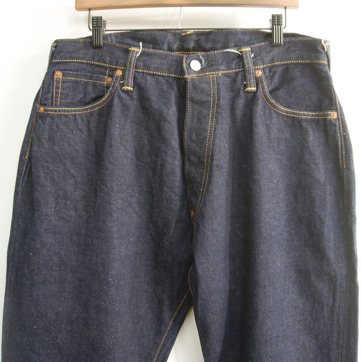 美品/濃紺】EVISU 【LOT.2001 デニムパンツ】36×35 エビス ジーンズ