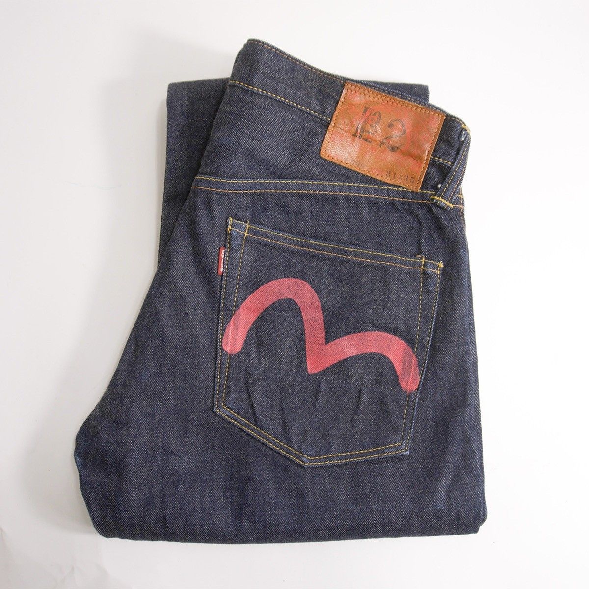 美品/濃紺】EVISU 【LOT.2000 デニムパンツ】31×35 カモメ エビス