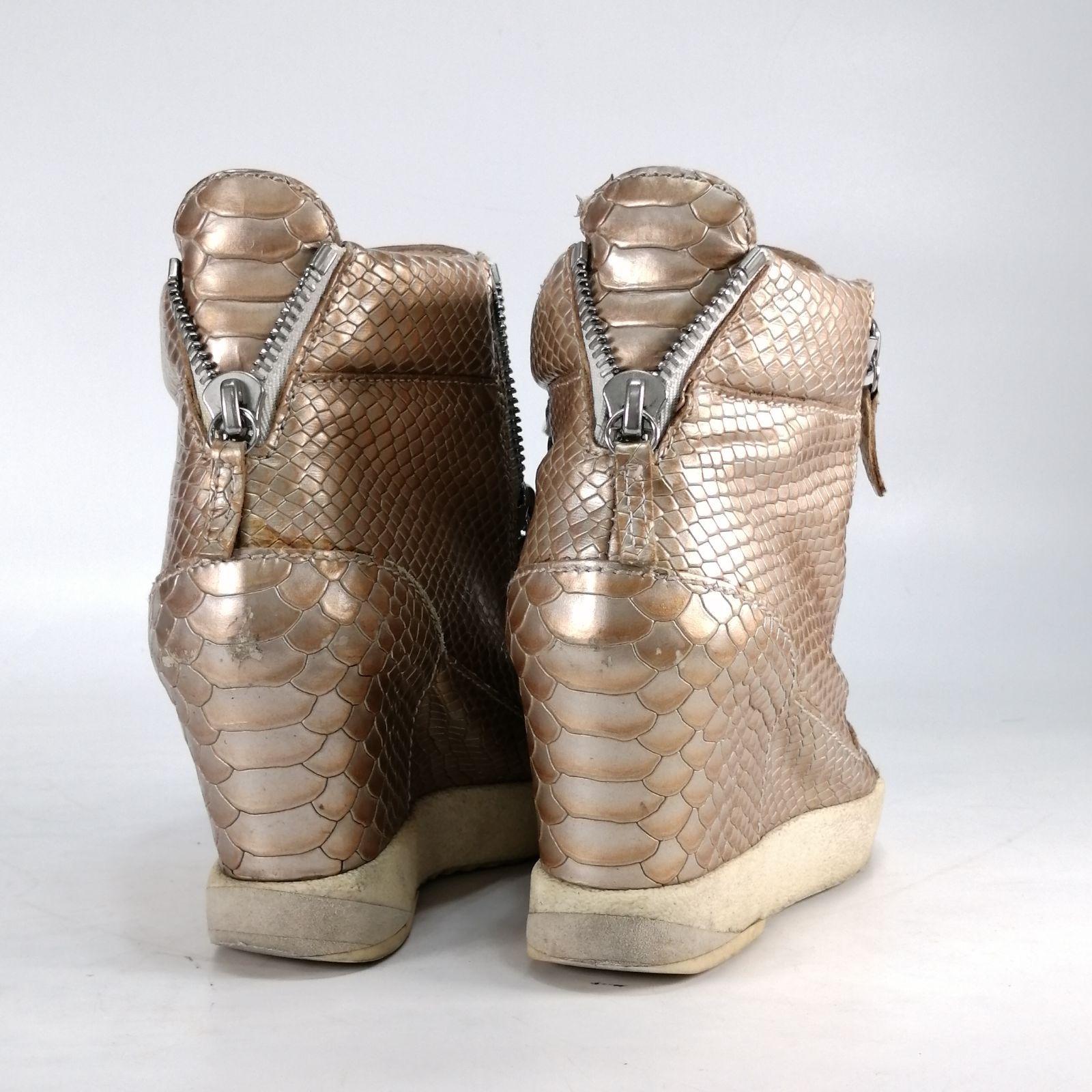 Giuseppe Zanotti ミュール ザノッティ　36 ヴィンテージ　レア giuseppe zanotti ジュゼッペザノッティ 36 パイソン 型押し レザー