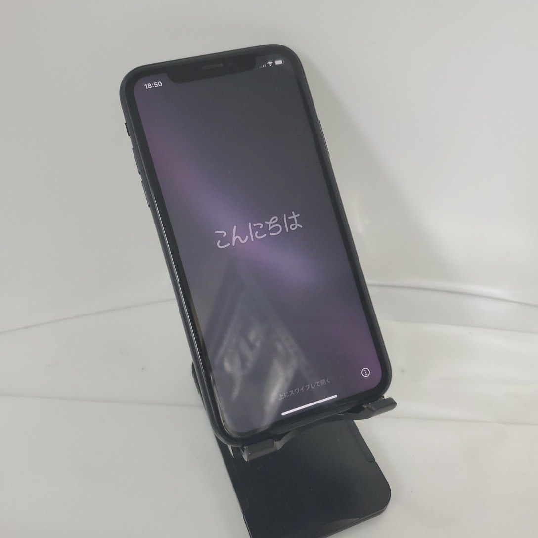 スマホ・Apple iPhone XR・SIMフリー・64GB・iOS 18・初期化済み！即