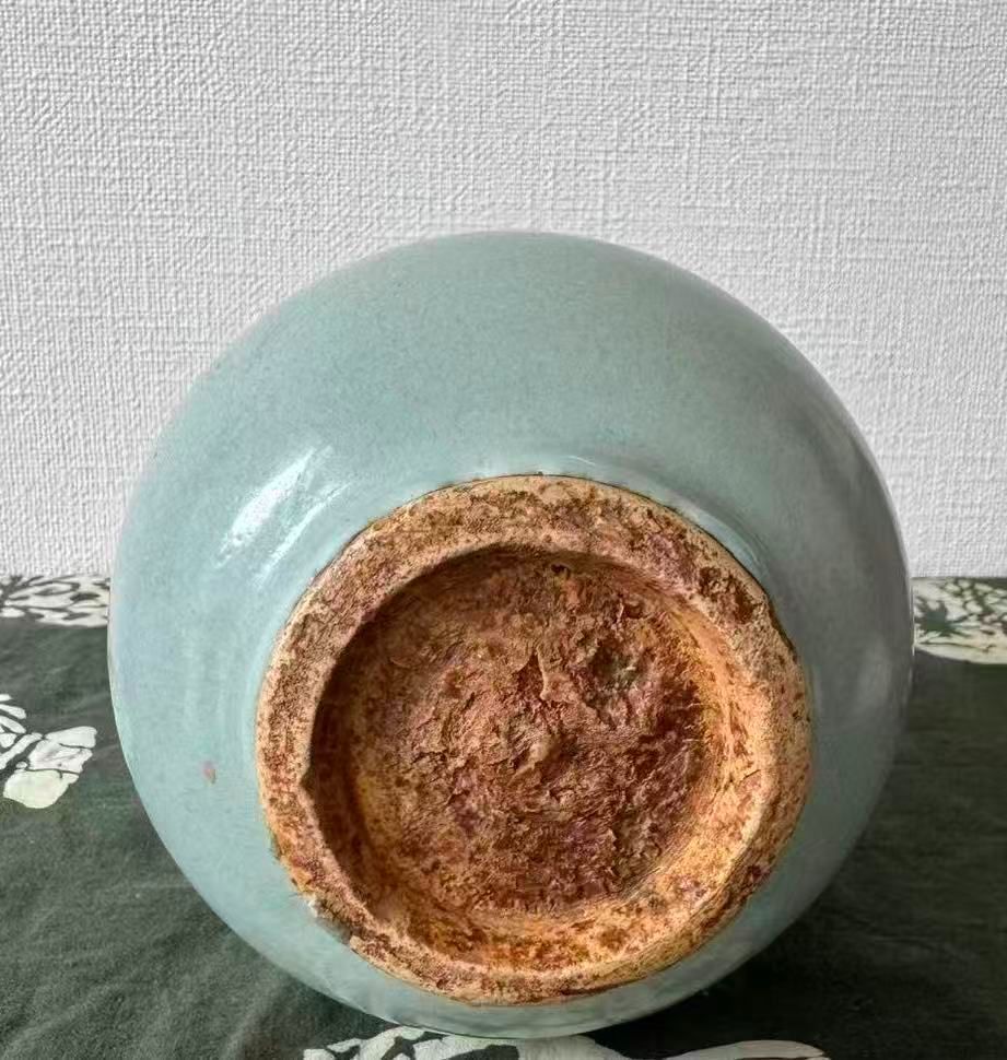 中国古陶磁器 鈞窯風 玉壺春瓶 青磁 窯変 骨董品 - メルカリ