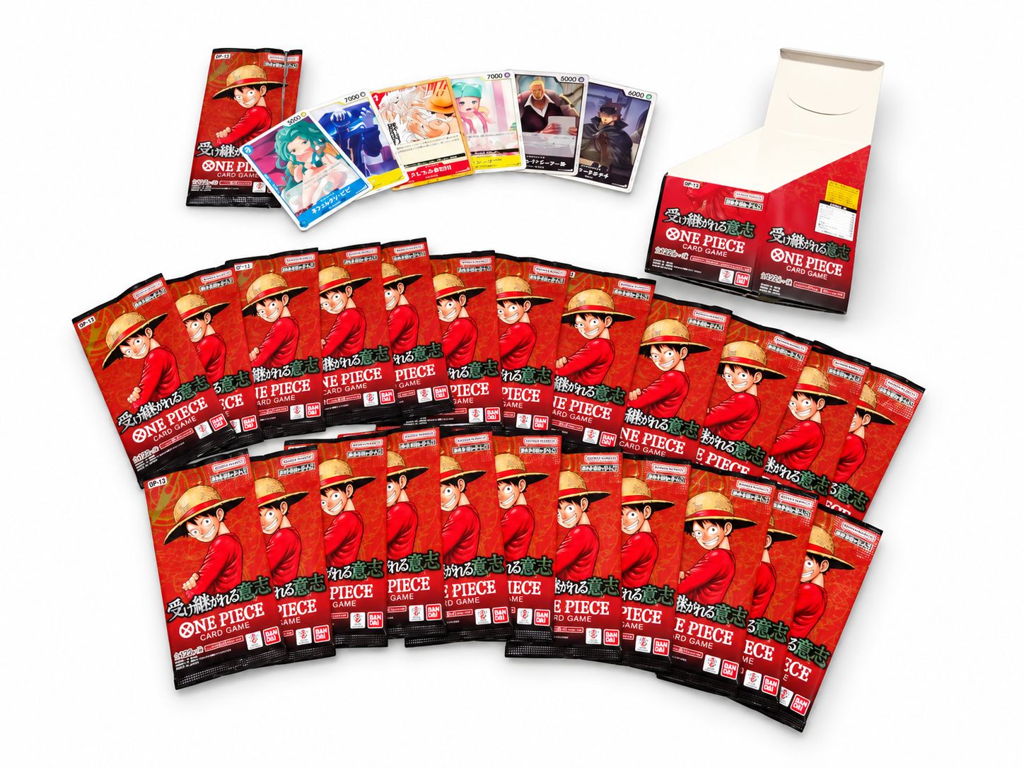 ONE PIECEカードゲーム 受け継がれる意志 24パック（１BOX分） ONE PIECE カードゲーム 受け継がれる意志 24パック 1BOX分1パックのみ