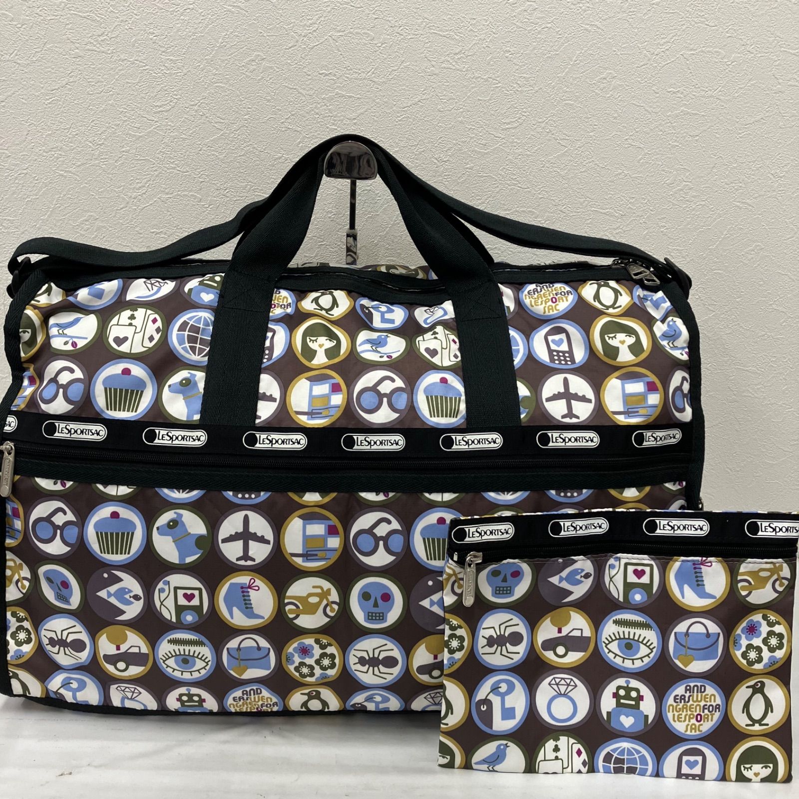 9155 LeSportsac レスポートサック 2way ボストンバッグ 旅行用バッグ