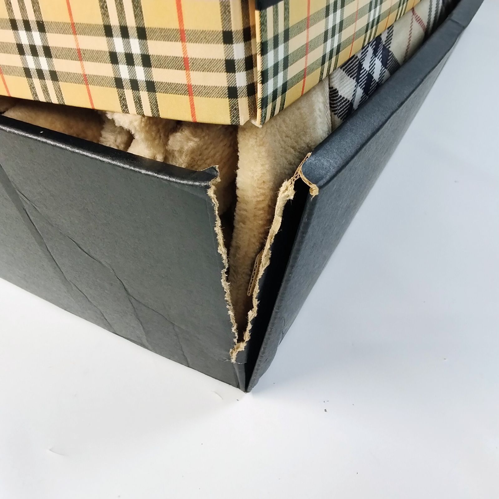 BURBERRY LONDON コットンブランケット 2枚セット 140×200cm 西川産業