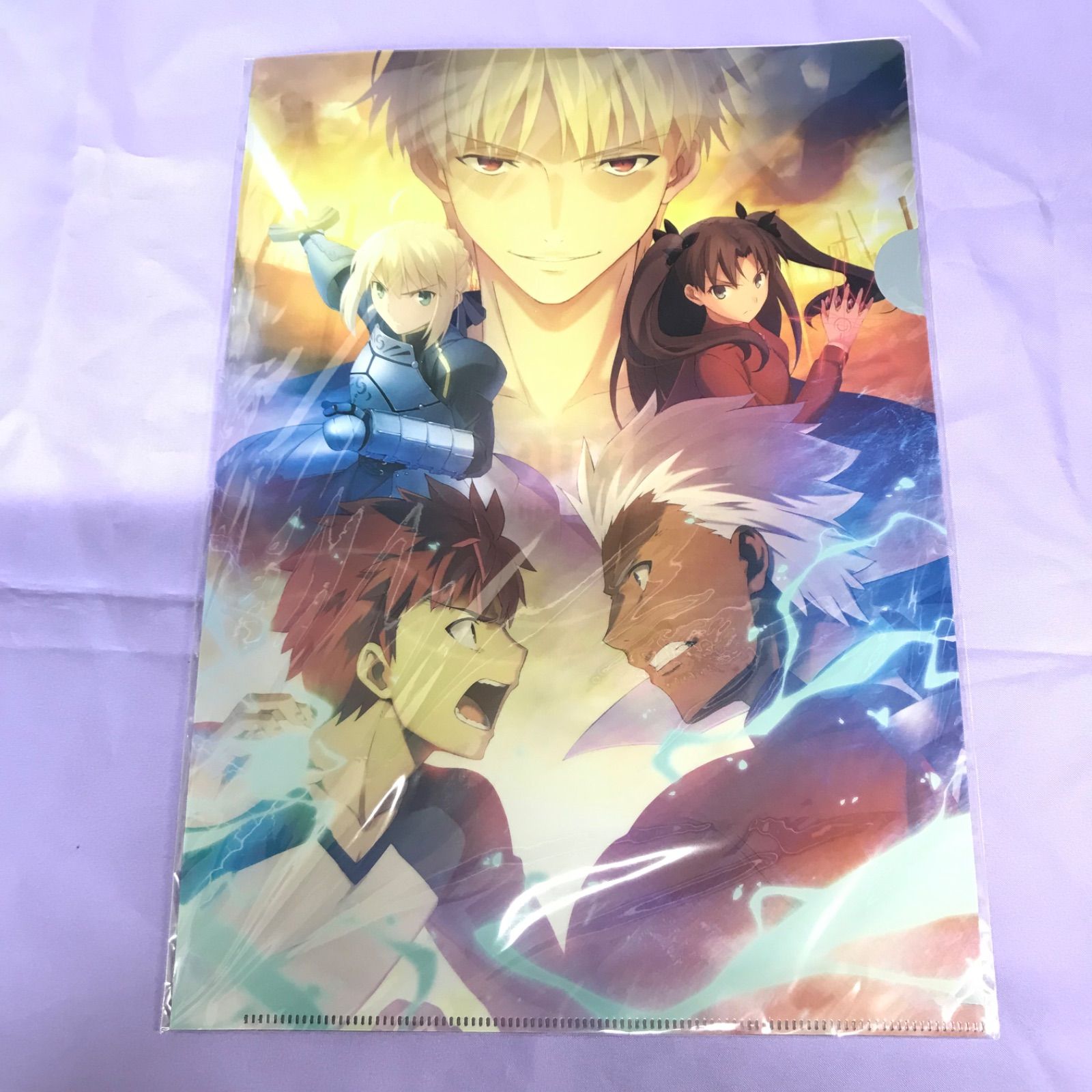 クリアファイル Fate/stay night展-Holy Grail's Atrium- - メルカリ