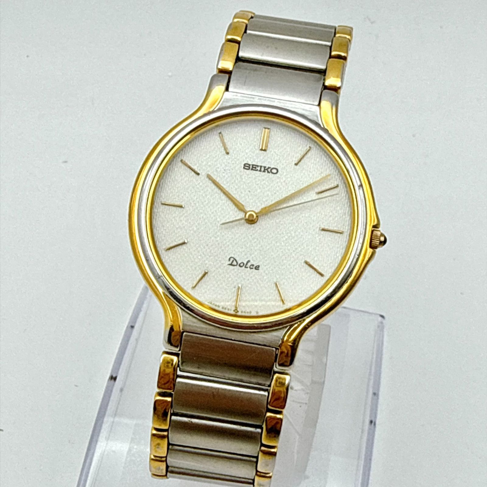 B207【稼働・美品・年差クォーツ】 SEIKO DOLCE セイコー ドルチェ