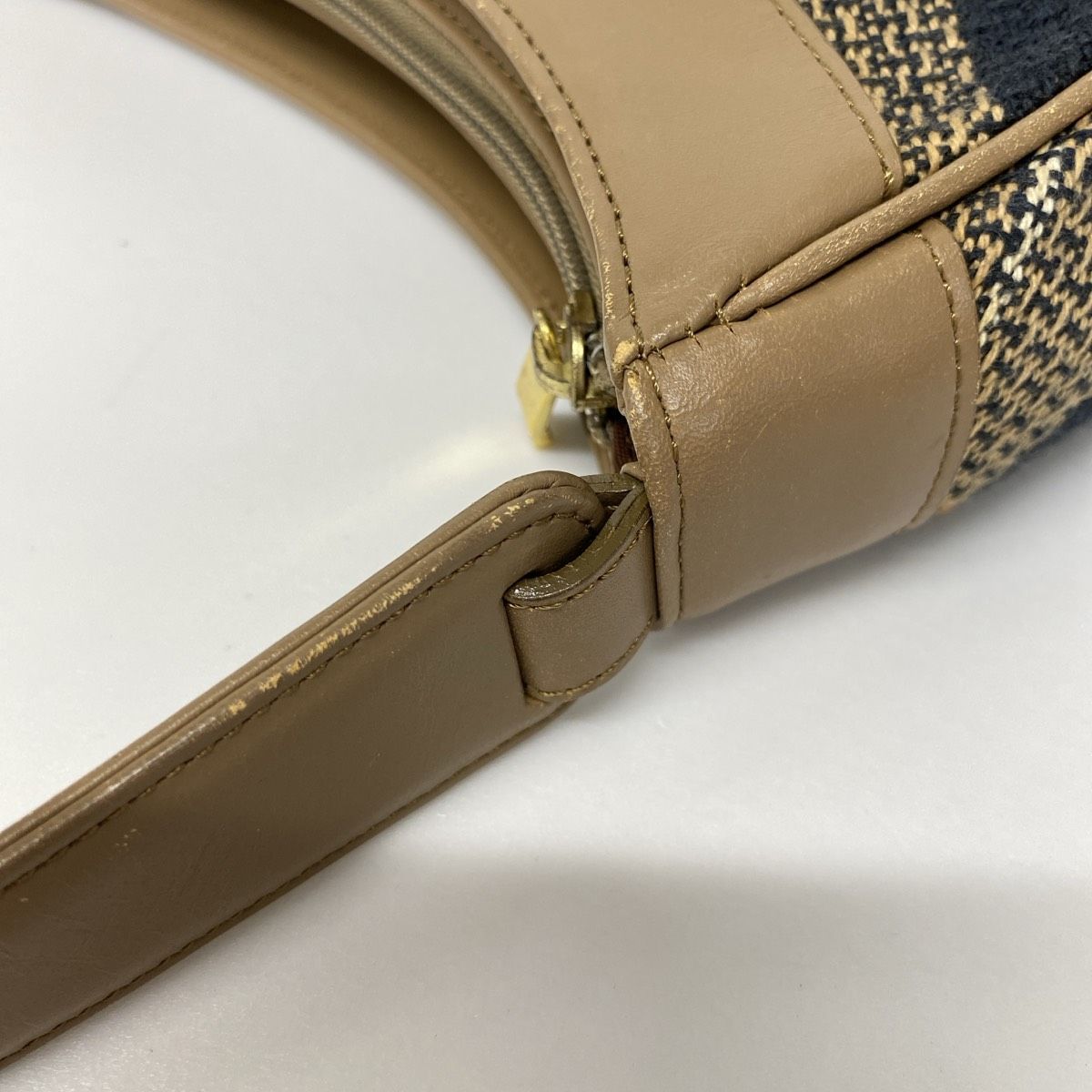 DAKS LONDON/ダックス チェック柄 ハンドバッグ/ワンショルダーバッグ