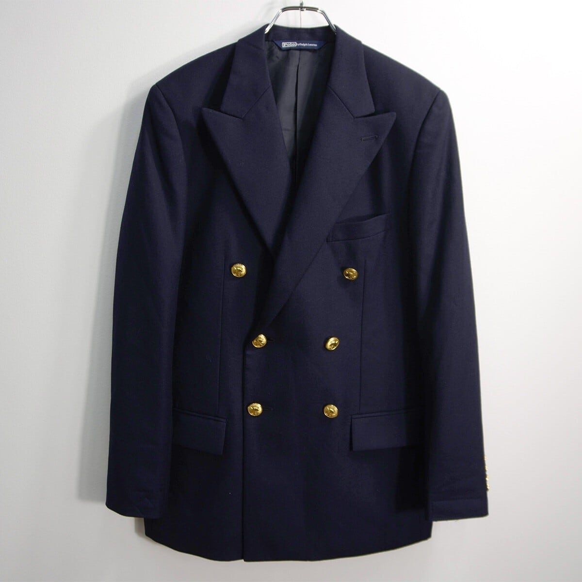 最高級品】POLO RALPH LAUREN【テーラードジャケット /紺ブレ】170
