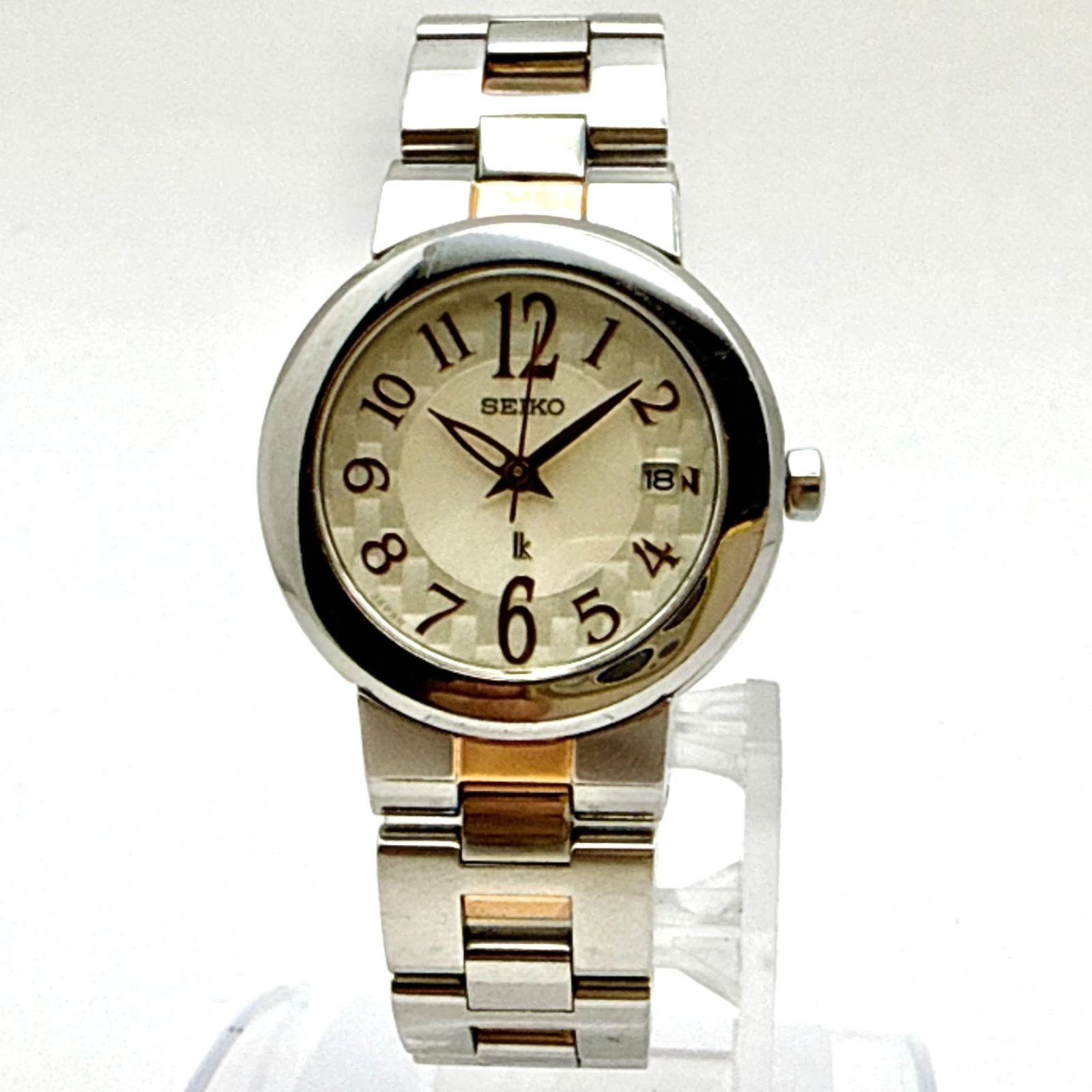 C195【稼働・美品】 SEIKO LUKIA セイコー ルキア ギョーシェ加工文字 C195【稼働・美品】 SEIKO LUKIA セイコー ルキア ギョーシェ加工文字