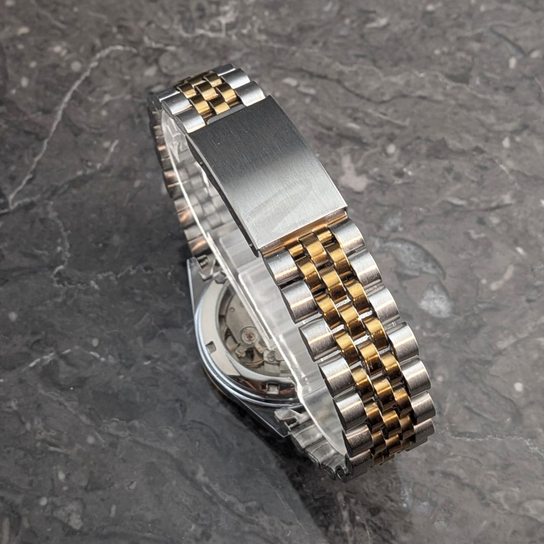 稼働品 SEIKO セイコー5 自動巻き 80s ヴィンテージ シャンパン