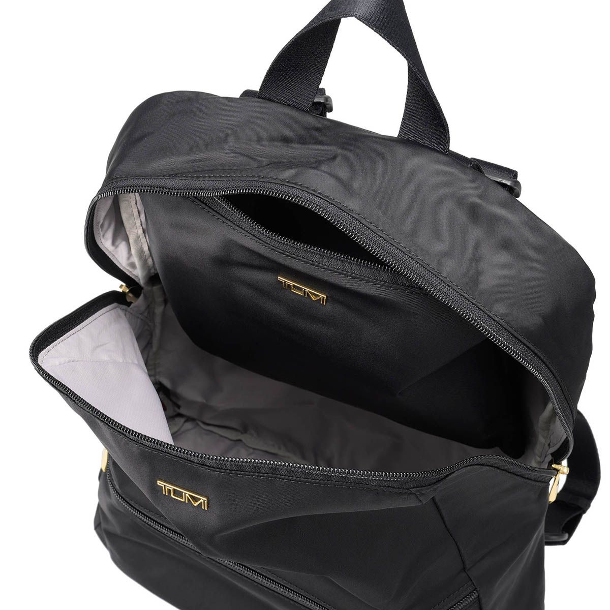 新品 トゥミ TUMI リュック ヴォヤジュール ブラック/ゴールド - メルカリ