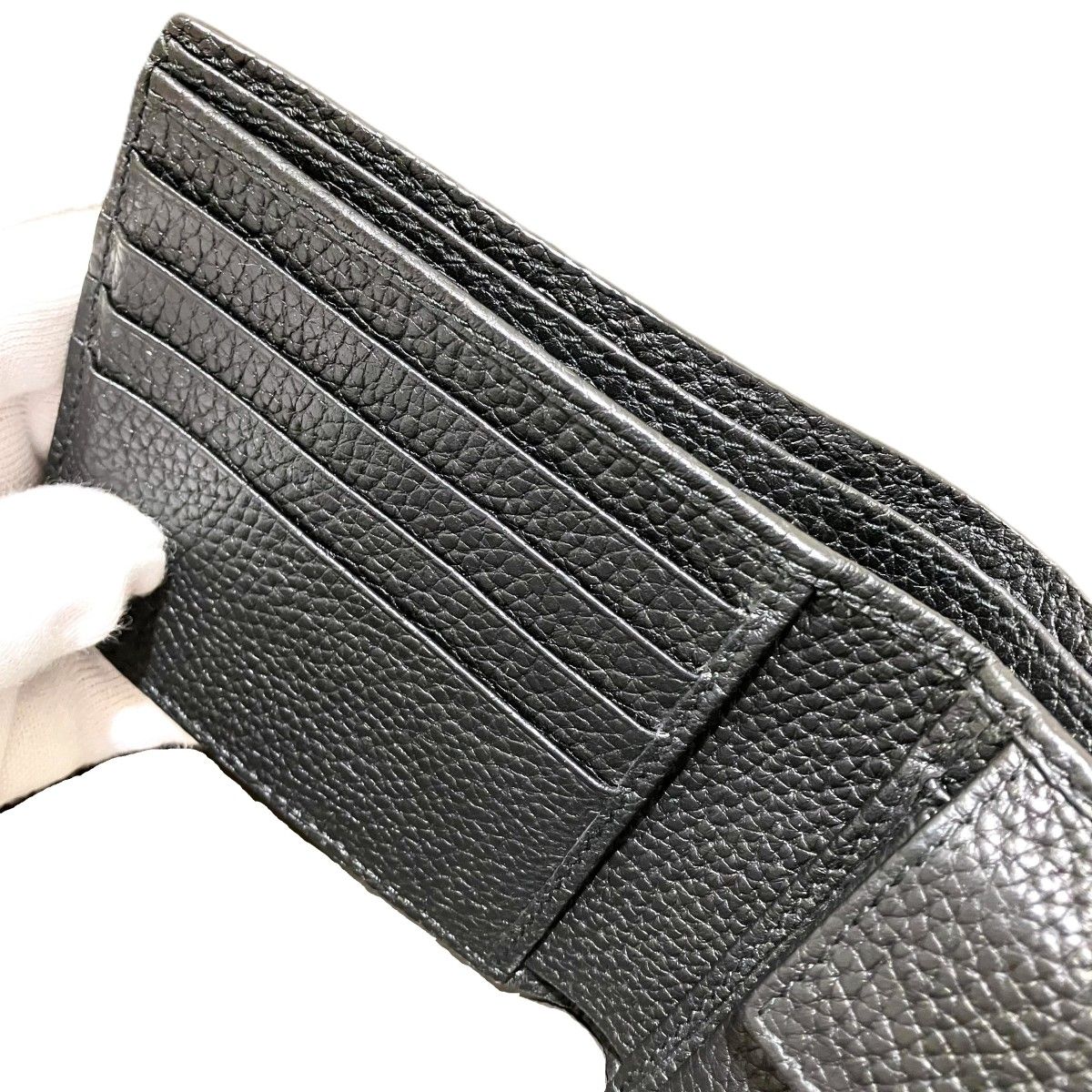グッチ GUCCI マキシGG 二つ折り財布 レザー 739479 メンズ - メルカリ