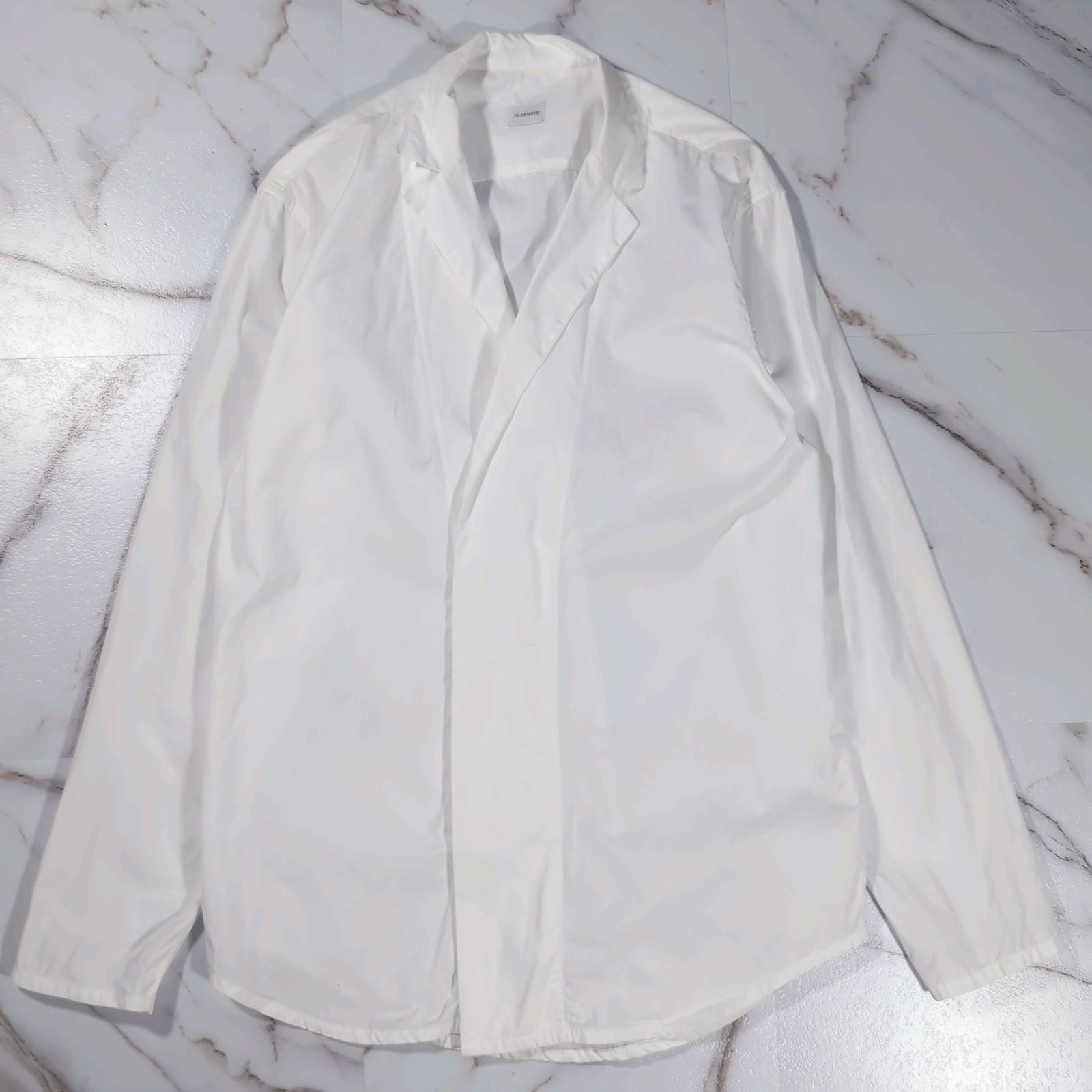 JIL SANDER テーラードカラー テーラード襟 ダブル 比翼仕立て L/S