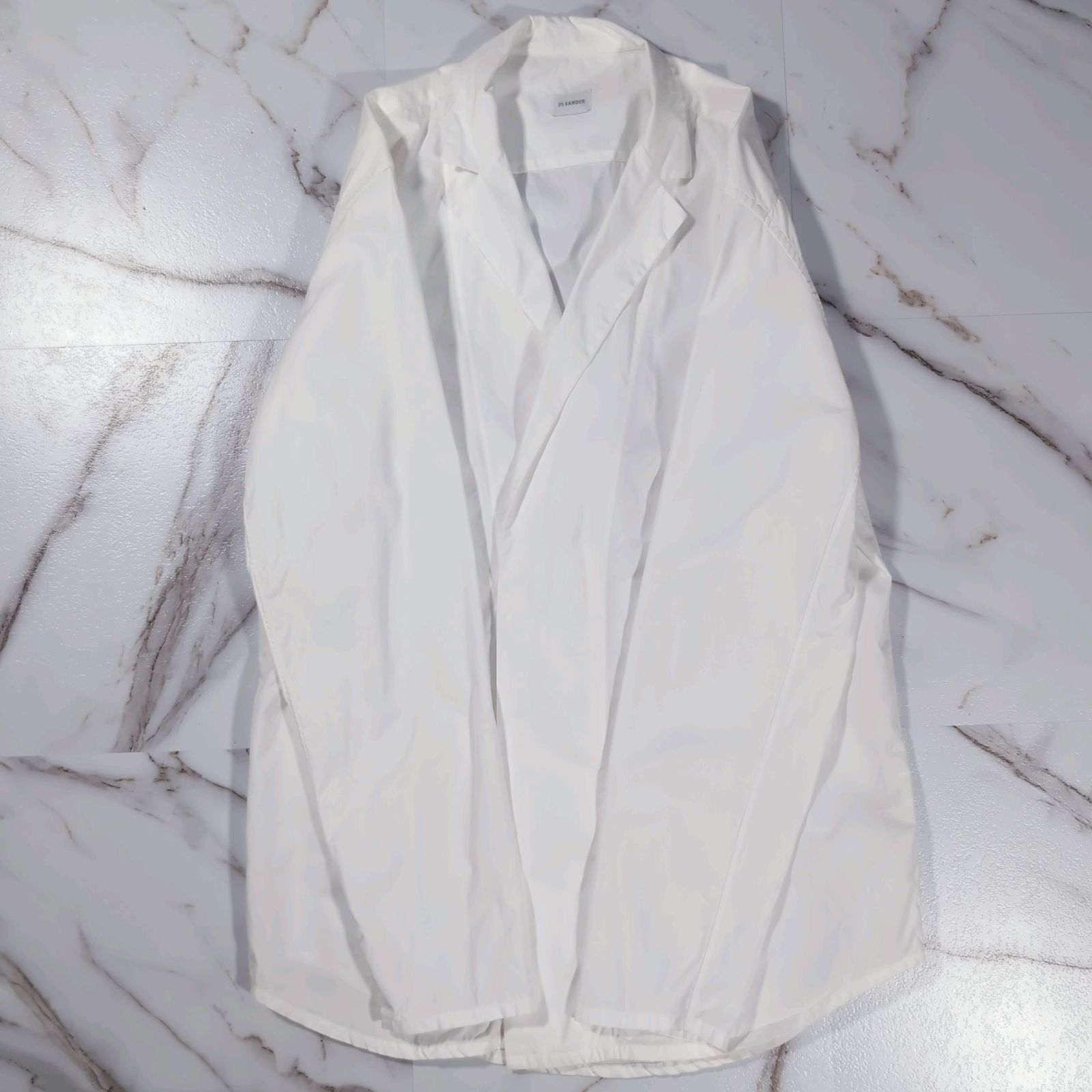 JIL SANDER テーラードカラー テーラード襟 ダブル 比翼仕立て L/S