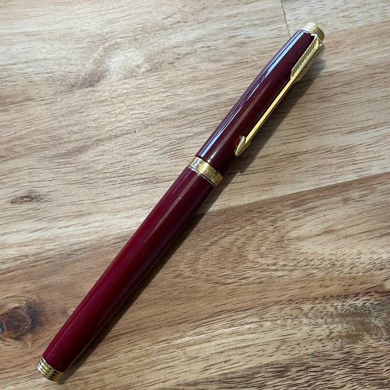ペン先585 PARKER パーカー 万年筆 88 リアルト ボルドー レッド