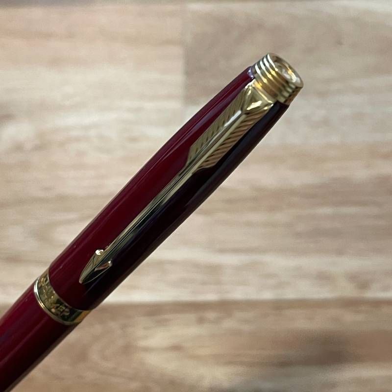 PARKER　パーカー　RIALTO　リアルト　ボルドー　万年筆 ペン先585 PARKER パーカー 万年筆 88 リアルト ボルドー レッド