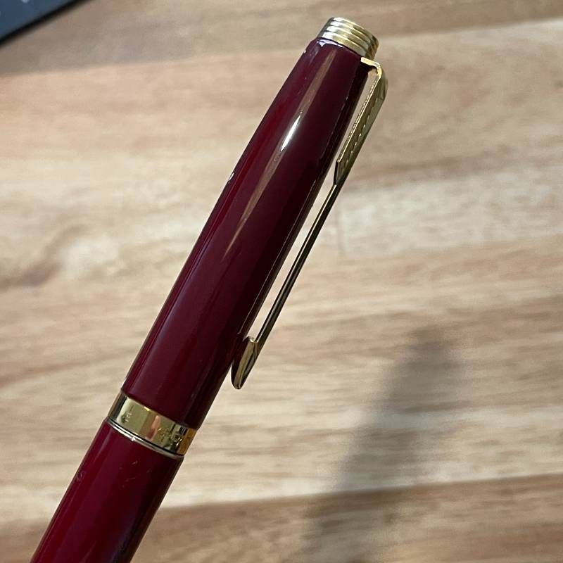 ペン先585 PARKER パーカー 万年筆 88 リアルト ボルドー レッド