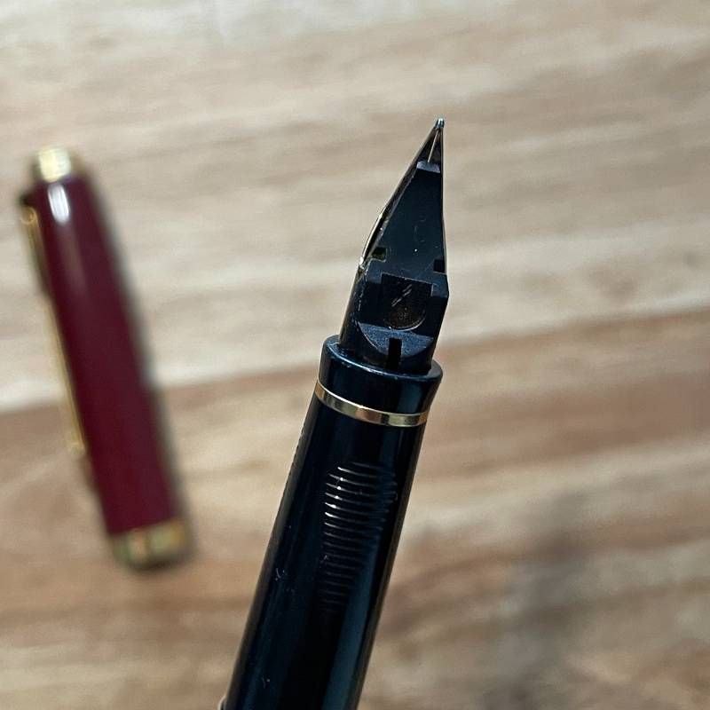 ペン先585 PARKER パーカー 万年筆 88 リアルト ボルドー レッド