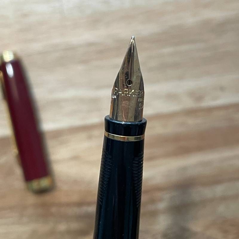 ペン先585 PARKER パーカー 万年筆 88 リアルト ボルドー レッド