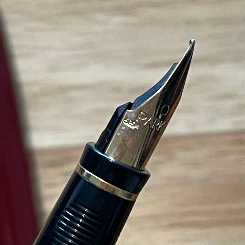 ペン先585 PARKER パーカー 万年筆 88 リアルト ボルドー レッド