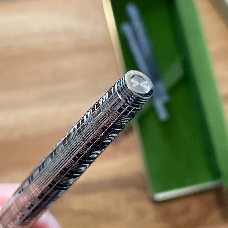 PARKER パーカー75 シズレ スターリングシルバー 万年筆 14K フランス