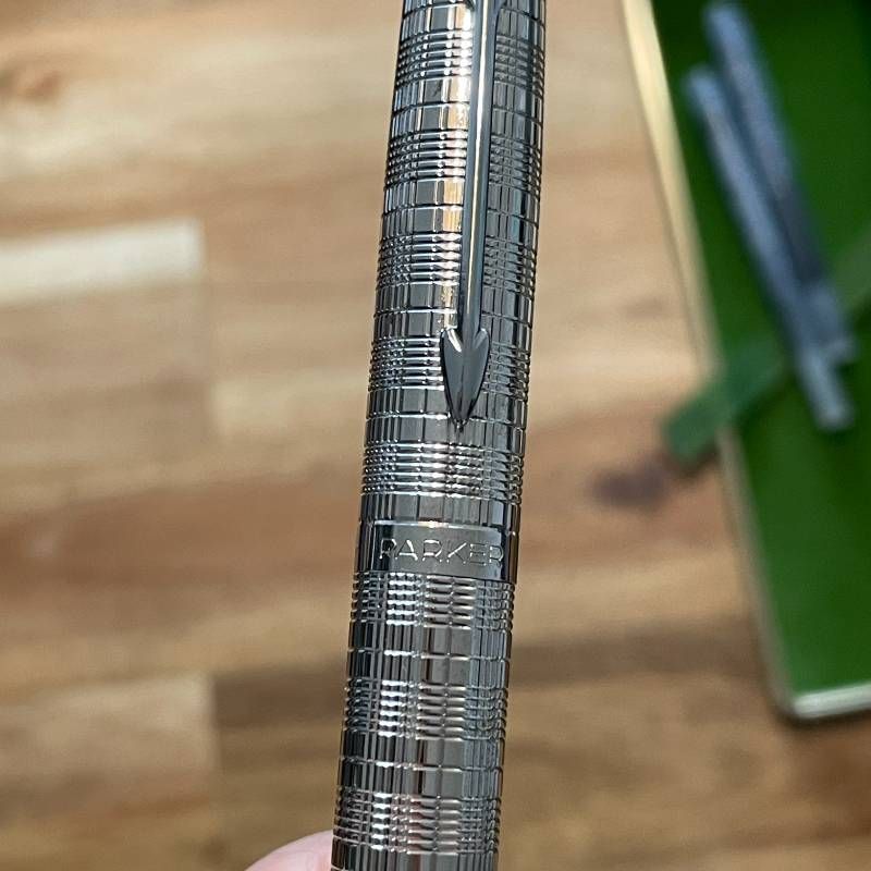 PARKER パーカー75 シズレ スターリングシルバー 万年筆 14K フランス