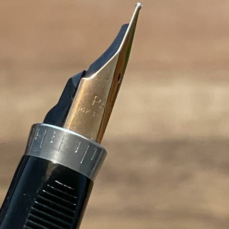 PARKER パーカー75 シズレ スターリングシルバー 万年筆 14K フランス