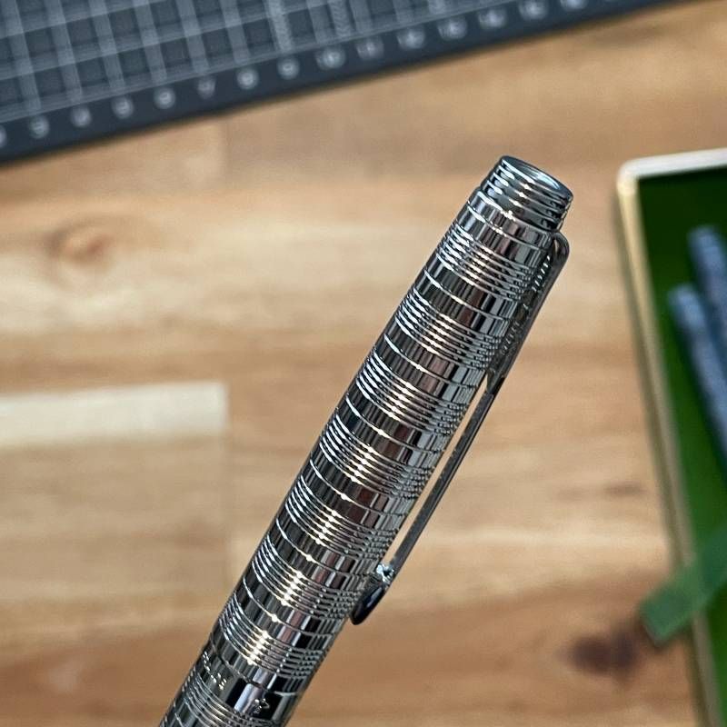 PARKER パーカー75 シズレ スターリングシルバー 万年筆 14K フランス