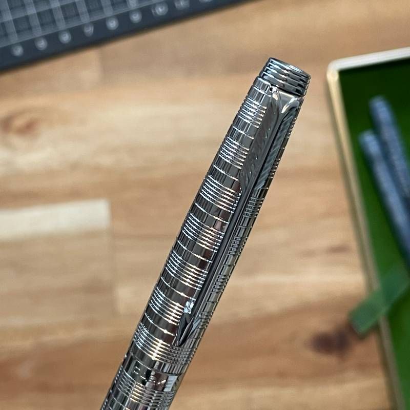 PARKER パーカー75 シズレ スターリングシルバー 万年筆 14K フランス