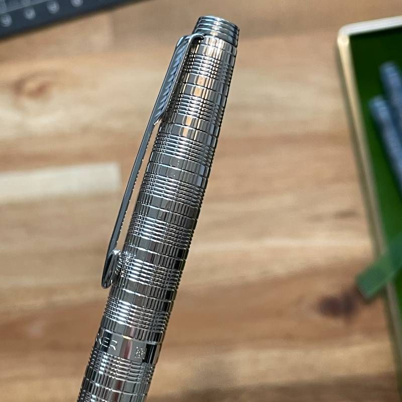 PARKER パーカー75 シズレ スターリングシルバー 万年筆 14K フランス