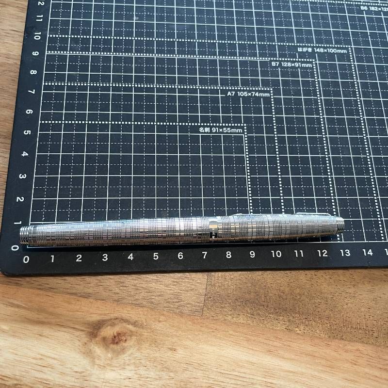 PARKER パーカー75 シズレ スターリングシルバー 万年筆 14K フランス
