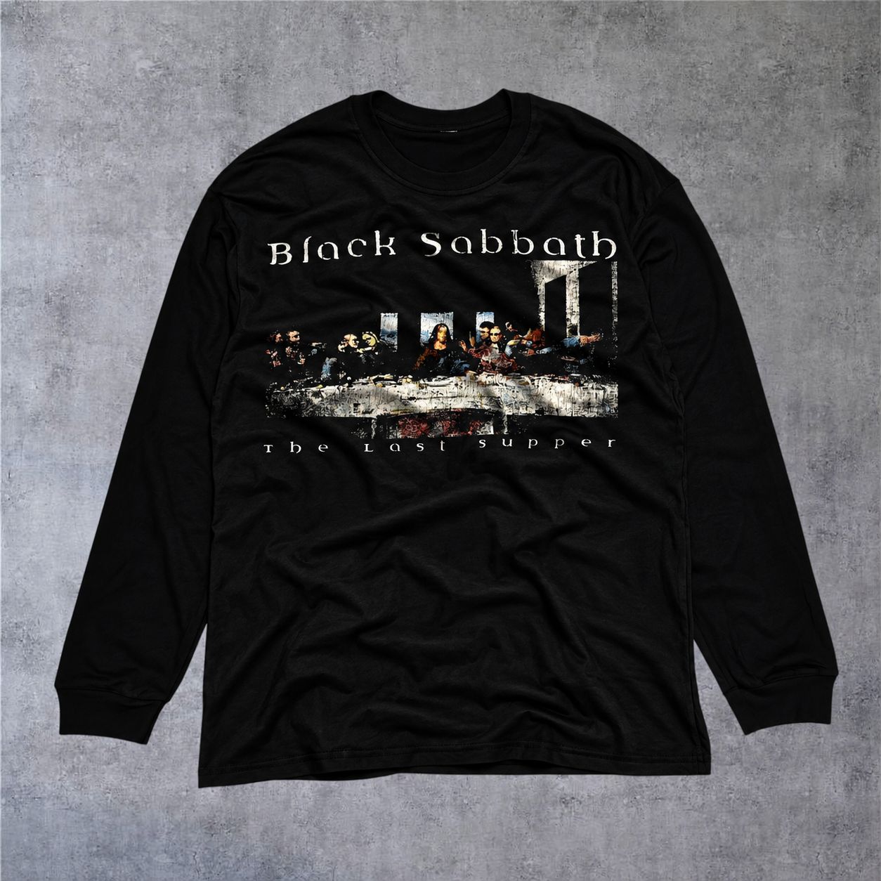 Black Sabbath ブラックサバス 最後の晩餐 長袖Tシャツ バンT ロンT