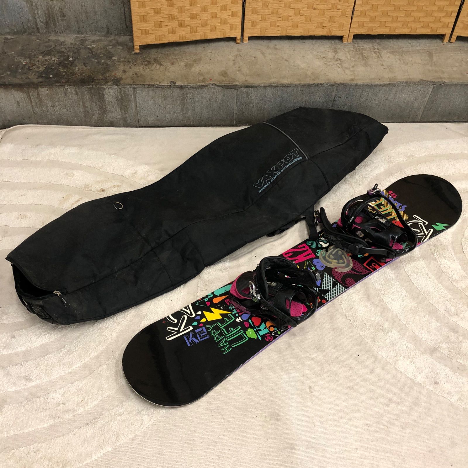 S【値下げ交渉可能】K2 ケーツー スノーボード Happy Life 138cm