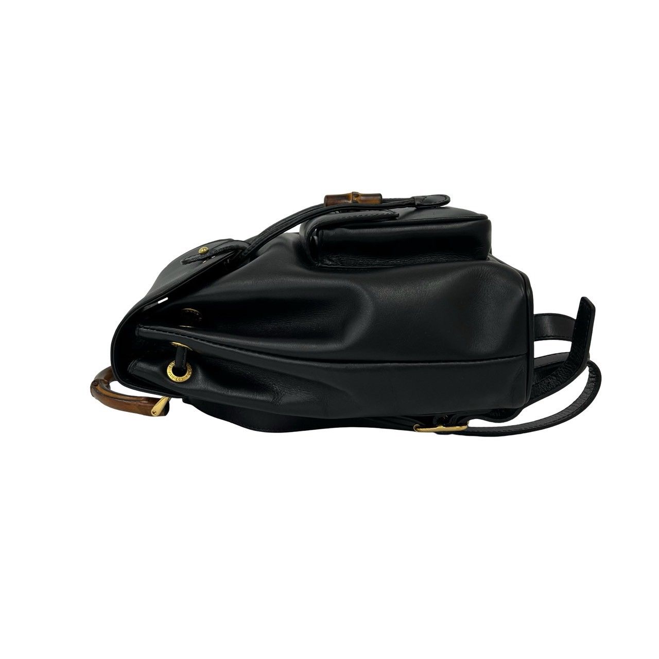 極 美品 袋付き GUCCI グッチ オールドグッチ ヴィンテージ バンブー