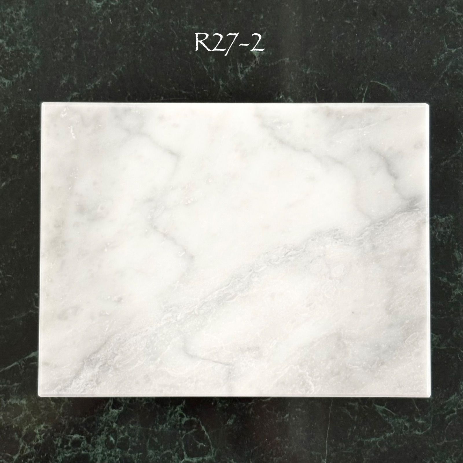 R-27.天然大理石 ビアンコカララ/表面水磨き レクタングル (18mm厚） 1