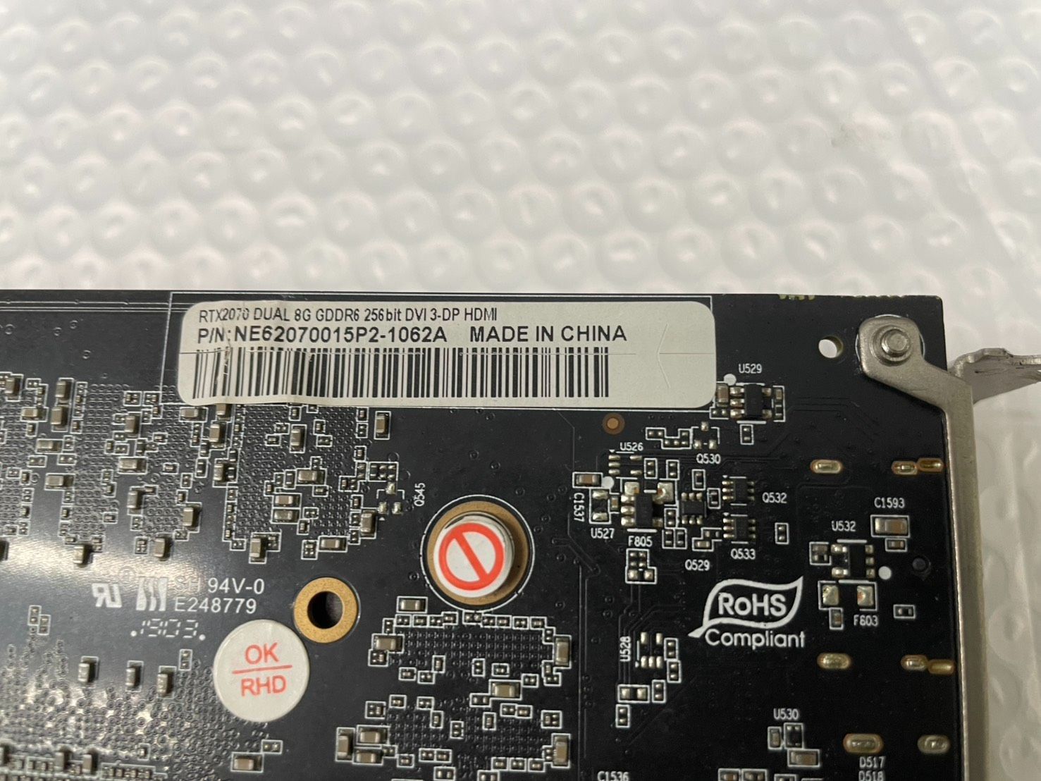 Palit NVIDIA GeForce RTX 2070 DUAL 8GB ジャンク - メルカリ